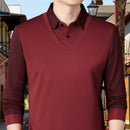 [Leve 4, Pague Só 2] Camisa Polo Elegance Masculina de Algodão Aveludado e Poliéster + Relógio, Cinto e Carteira Grátis