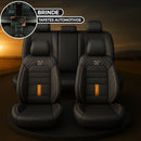 [Modelo Universal!] Kit Completo de Capa Para Banco de Carro Hessin em Couro Premium + BRINDE: Kit Tapetes Automotivos