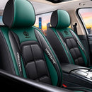 [Modelo Universal!] Kit Completo de Capa Para Banco de Carro Elegance Drive em Couro Premium + BRINDE: Kit Tapetes Automotivos