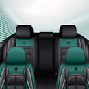 [Modelo Universal!] Kit Completo de Capa Para Banco de Carro Elegance Drive em Couro Premium + BRINDE: Kit Tapetes Automotivos