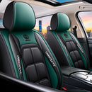 [Design Universal] Kit Capa Para Banco de Carro EliteComfort em Couro Legítimo + Brindes: Tapetes Automotivos e Capa de Volante