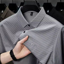 [Leve 5, Pague Só 3] Camisa Social Valmor Masculina de Manga Curta em Algodão Supima, Modal e Viscose + Porta-Cartão, Caneta Executiva e Relógio de Couro Grátis