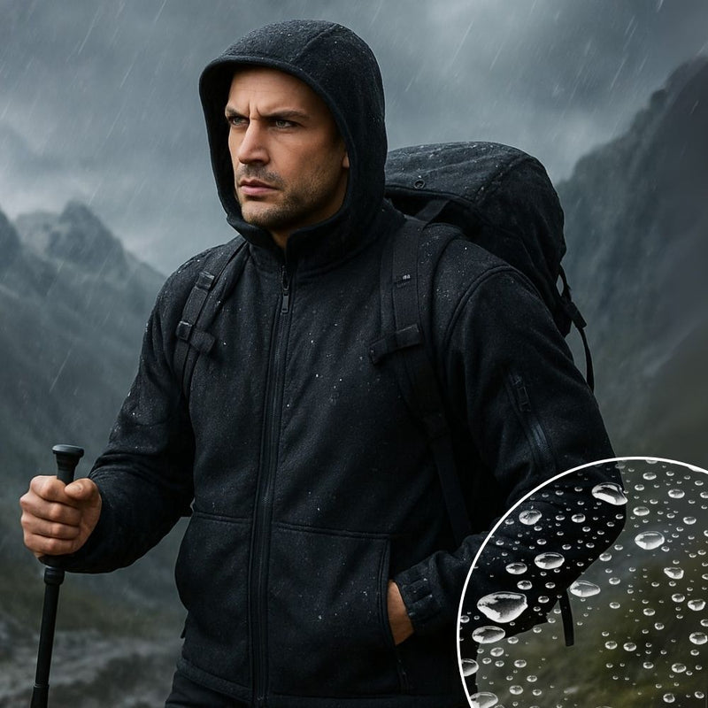 [Leve 3, Pague Só 2] Kit com 3 Jaquetas Masculinas Cold com Forro Térmico e Tecido de Poliamida e Algodão + BRINDES: Cinto, Carteira e Relógio