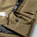 [Leve 2, Pague Só 1] Kit com 2 Jaquetas Masculinas Lenon com Forro Térmico e Tecido de Poliéster, Algodão e Seda Gelada + BRINDES: Cinto, Carteira e Relógio