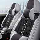 [Design Universal] Kit Capa Para Banco de Carro Autoluxe em Couro Legítimo com AirBag + Brindes: Tapetes Automotivos e Capa de Volante