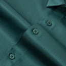 [Leve 5, Pague Só 3] Camisa Social Vastelli Masculina de Manga Curta em Nylon Japonês, Tencel e Poliéster + Porta-Cartão, Caneta Executiva e Relógio de Couro Grátis