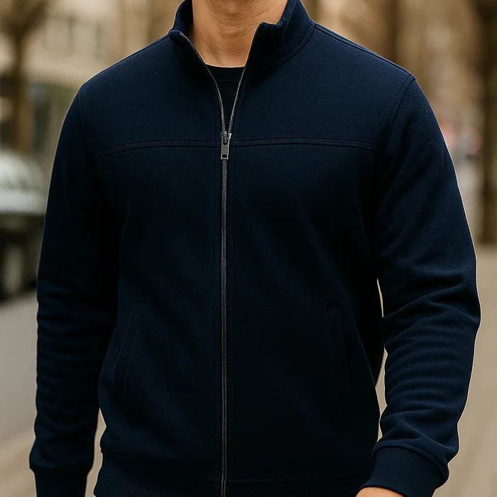 [Leve 4, Pague Só 2] Jaqueta Ravani Masculina de Veludo em Lã de Cordeiro e Poliéster + Relógio, Cinto e Carteira Grátis
