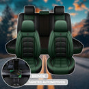 [Modelo Universal!] Kit Completo de Capa Para Banco de Carro Elegance Drive em Couro Premium + BRINDE: Kit Tapetes Automotivos