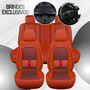 [Design Universal] Kit Capa Para Banco de Carro Noxil em Couro Legítimo + Brindes: Tapetes Automotivos e Capa de Volante