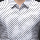 [Leve 5, Pague Só 3] Camisa Social Valmor Masculina de Manga Curta em Algodão Supima, Modal e Viscose + Porta-Cartão, Caneta Executiva e Relógio de Couro Grátis