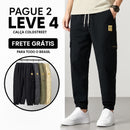 [Leve 4, Pague Só 2] Kit com 4 Calças Masculinas ColdStreet Militar com Tecnologia Térmica em Poliéster e RipStop + Brindes: Cinto, Carteira e Relógio