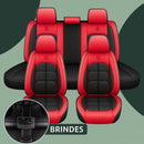 [Modelo Universal!] Kit Completo de Capa Para Banco de Carro Voltrix em Couro Premium + BRINDE: Kit Tapetes Automotivos