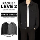 [PAGUE 1 LEVE 2] Jaqueta Masculina Bernard em Tecido Premium Com Tecnologia Térmica + 3 BRINDES: Cinto, Carteira e Relógio
