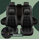 [Modelo Universal!] Kit Completo de Capa Para Banco de Carro Voltrix em Couro Premium + BRINDE: Kit Tapetes Automotivos