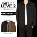 [PAGUE 1 LEVE 2] Jaqueta Masculina Bernard em Tecido Premium Com Tecnologia Térmica + 3 BRINDES: Cinto, Carteira e Relógio