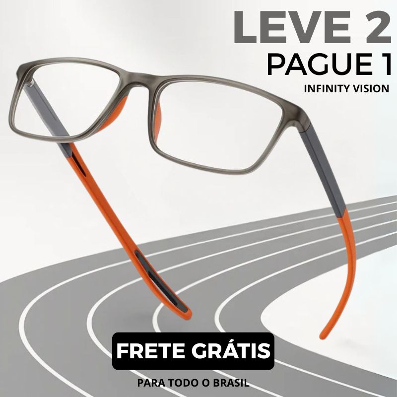 [Leve 2, Pague 1] Óculos Inteligente Multifocal Infinity Vision (Adaptável a Todos os Graus!)