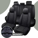 [Modelo Universal!] Kit Completo de Capa Para Banco de Carro Venezian em Couro Premium + BRINDE: Kit Tapetes Automotivos