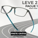 [Leve 2, Pague 1] Óculos Inteligente Multifocal Infinity Vision (Adaptável a Todos os Graus!)