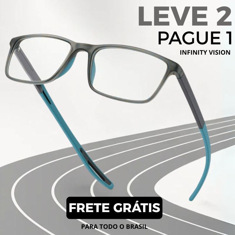 [Leve 2, Pague 1] Óculos Inteligente Multifocal Infinity Vision (Adaptável a Todos os Graus!)