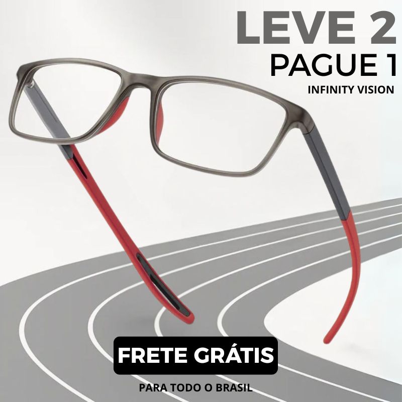 [Leve 2, Pague 1] Óculos Inteligente Multifocal Infinity Vision (Adaptável a Todos os Graus!)